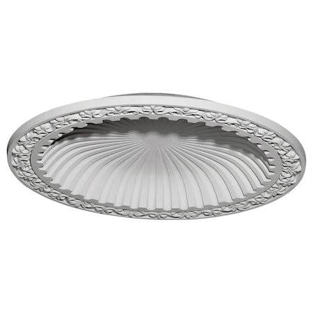 Ekena Millwork 39 3/8"OD x 31 1/8"ID x 4 1/8"D Milton Recessed Mount Ceiling Dome DOME39MI